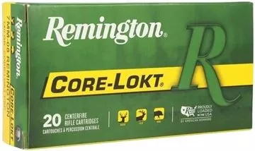 Picture of Remington Core-Lokt Centerfire Rifle Ammunition