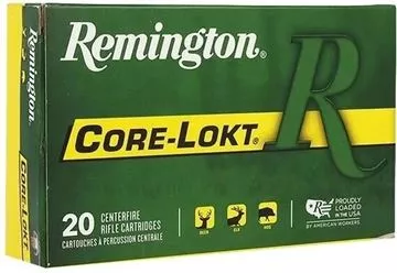 Picture of Remington Core-Lokt Centerfire Rifle Ammunition