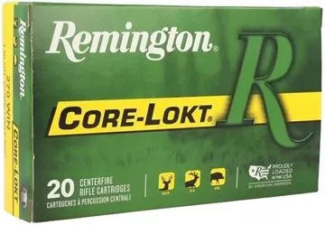 Picture of Remington Core-Lokt Centerfire Rifle Ammunition