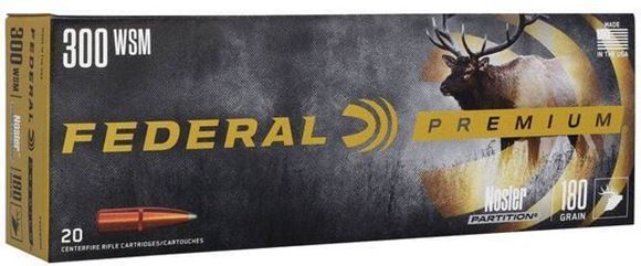 Picture of Federal Premium Nosler Partition Rifle Ammunition