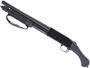 Picture of Used Mossberg 590 Shockwave Pump-Action Shotgun, 12Ga, 3", 14" Barrel, Blued, Synthetic Birds Head Grip, Velcro Side Saddle Mounting Patch, Cylinder Bore, Good Condition