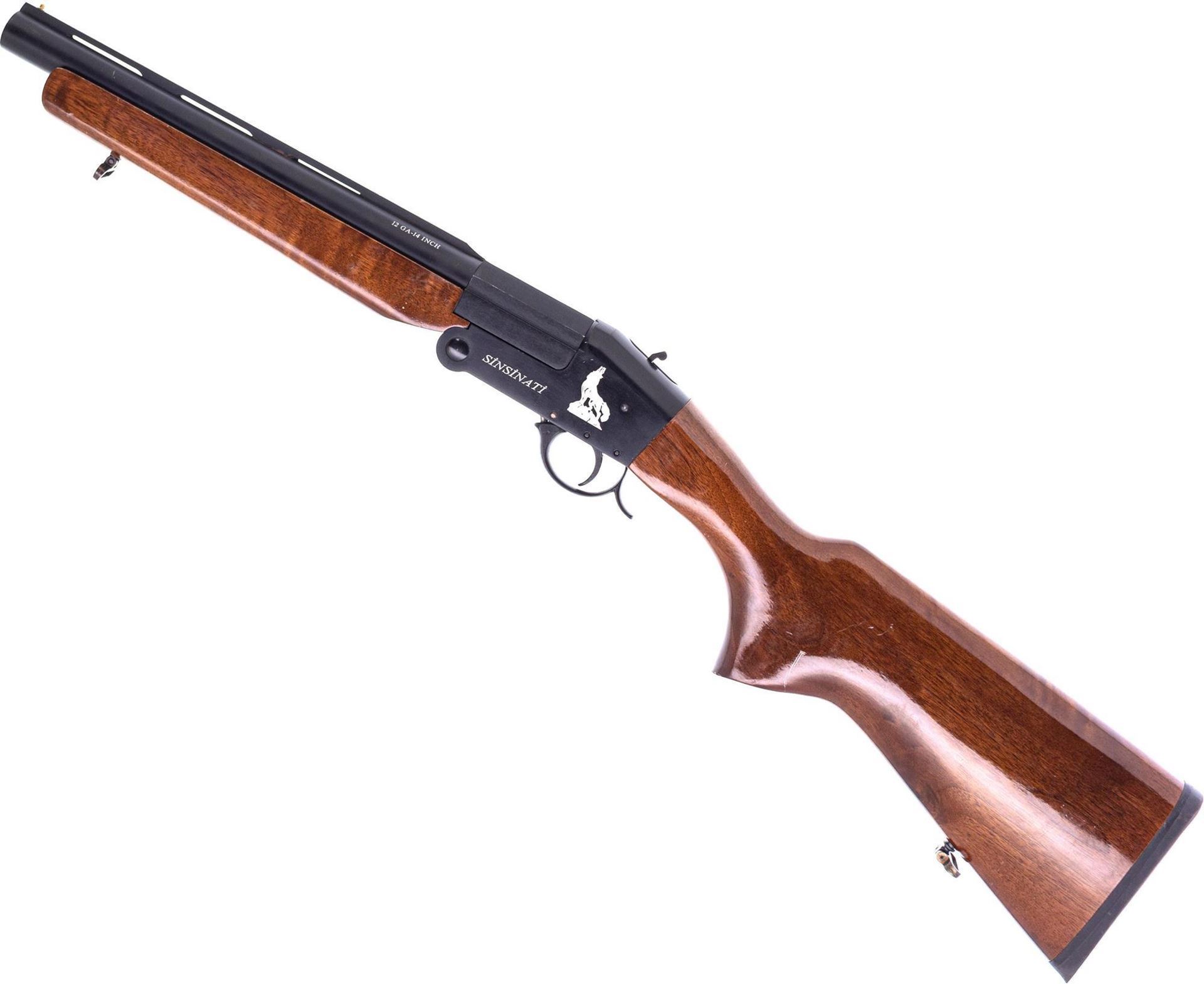 Used Sinsinati Single Shot Shotgun 12Ga 3 quot 13 quot Barrel Blued Wood