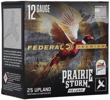 Federal Premium Prairie Storm FS Lead Load Shotgun Ammunition — Reliable Gun