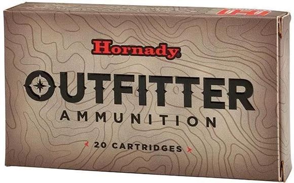 Picture of Hornady Outfitter Rifle Ammunition - 6.5 Creedmoor, 120Gr, CX Monolithic Copper Alloy, 20rds Box