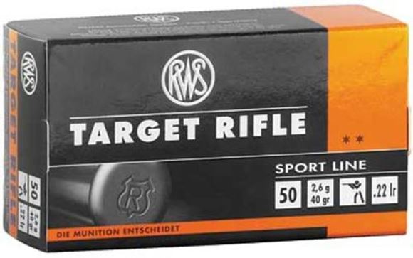 Picture of RWS Rottweil Sport Line Sports Rimfire Ammunition