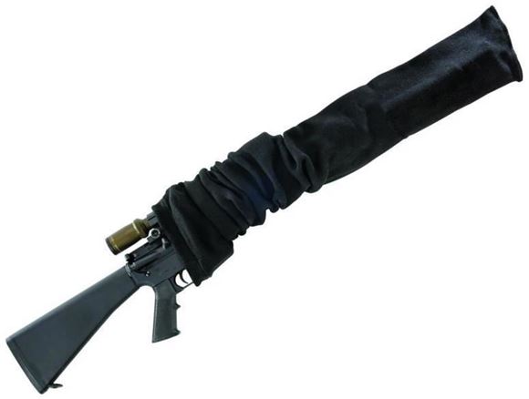 Picture of Allen Shooting Gun Cases, Socks & Sleeves - Tactical Gun Sock, 42", Silicone Treated, Black Knit