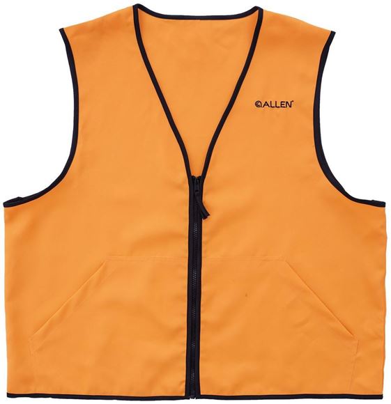 Picture of Allen 15769 Deluxe Blaze Orange Hunting Vest 2Xl