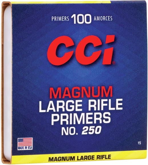 Picture of CCI Primers Magnum Rifle Primer