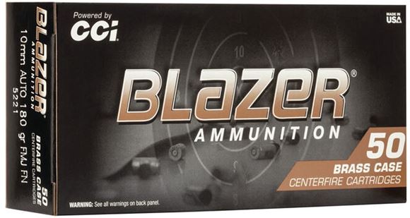 Picture of CCI Blazer Brass Pistol Ammunition