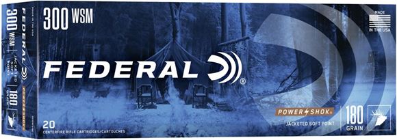 Picture of Federal Power-Shok Rifle Ammunition