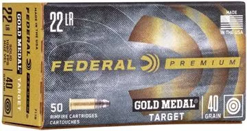Picture of Federal Premium Gold Medal Rimfire Ammunition