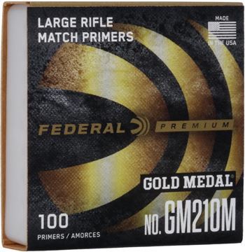 Picture of Federal Components, Federal Premium Gold Medal Centerfire Primers