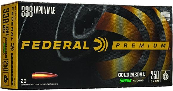 Picture of Federal Gold Medal Match Rifle Ammunition