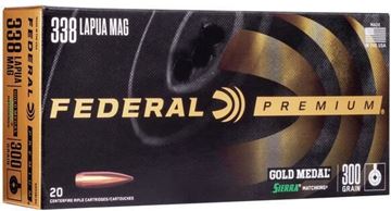 Picture of Federal Premium Gold Medal Rifle Ammunition