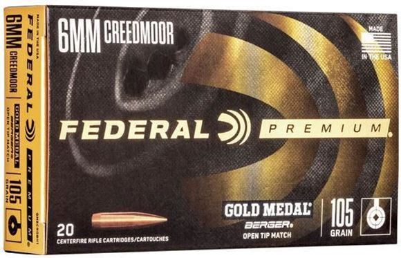 Picture of Federal Premium Gold Medal Berger Rifle Ammunition
