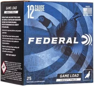 Federal Game-Shok Upland Heavy Field Load Shotgun Ammunition — Reliable Gun