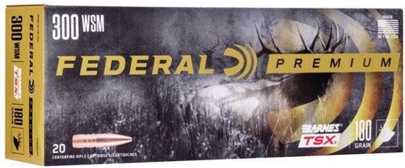 Picture of Federal Premium Barnes TSX Rifle Ammunition
