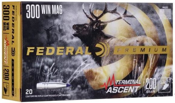 Picture of Federal Premium Terminal Ascent Rifle Ammunition