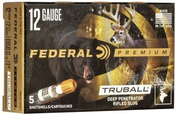 Federal Premium Vital-Shok TruBall Deep Penetrator Rifled Slug Load Shotgun Ammunition — Reliable Gun