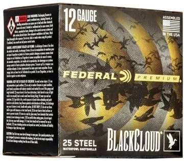 Federal Premium Black Cloud Steel Shotgun Ammunition — Reliable Gun