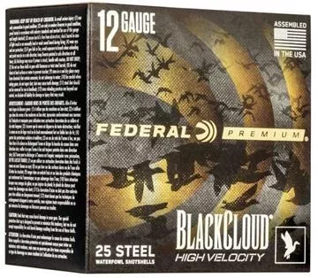 Federal Premium Black Cloud HV Steel Shotgun Ammunition — Reliable Gun