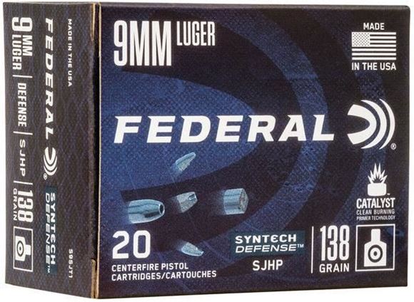 Picture of Federal American Eagle Syntech Defense Pistol Ammunition