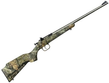 Picture of Keystone KSA2166 Crickett Bolt Action Youth Rifle, 22 LR, Single Shot, 16.125" SS Barrel, EZ Loader, MO Break-Up Stock