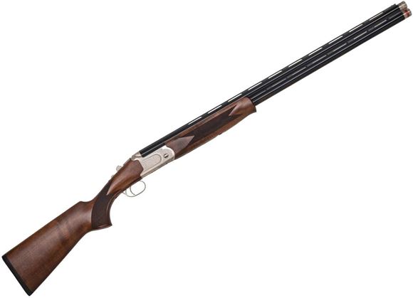 Picture of Mossberg 75482 International Gold Reserve O/U Shotgun, 20 GA, 30 Bbl 5 Chokes, Walnut Stk w/Silver Engraved Reciever, 2 Rnd
