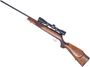 Picture of Used Voere HDF Bolt-Action Rifle, 22 WMR, 22" Barrel, Blued, Wood Stock, Nikon Monarch UCC 4x40 Riflescope, Rear Sight Removed, 1 Magazine, Very Good Condition