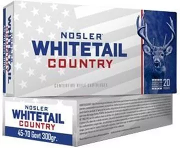 Nosler Whitetail Country Rifle Ammunition — Reliable Gun
