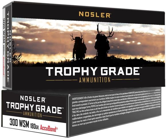 Picture of Nosler Trophy Grade Rifle Ammunition