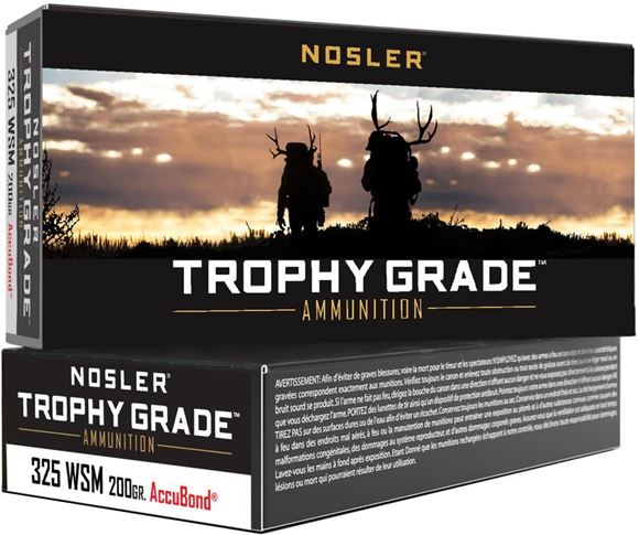 Picture of Nosler 60077 Trophy Grade Rifle Ammunition
