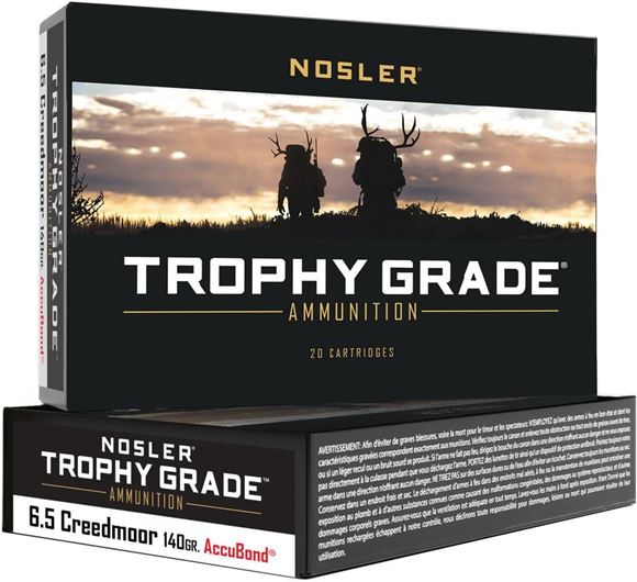Picture of Nosler Trophy Grade Rifle Ammunition