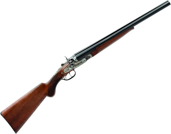 Picture of Davide Pedersoli Wyatt Earp Side by Side Shotgun 12GA 20" Bbl, Walnut Stock, Blued Bbl, walnut pistol grip stock (With Name on Side)