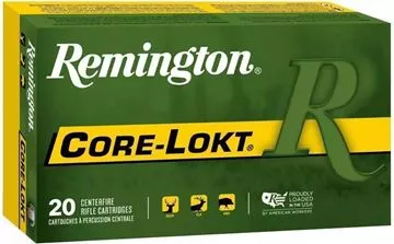 Picture of Remington Core-Lokt Centerfire Rifle Ammunition