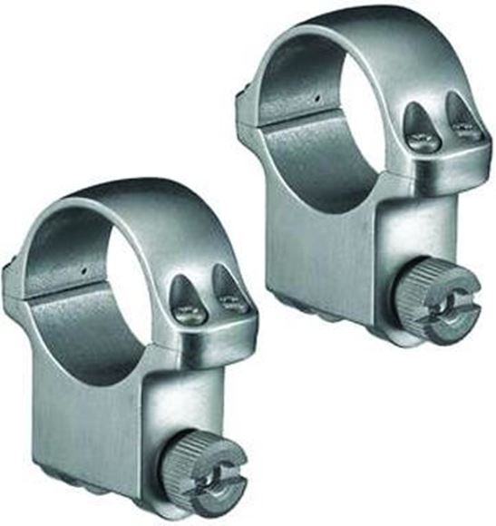 Picture of Ruger Accessories, Scope Rings - 1", High, Hawkeye Stainless, Set (90283/90284), For Ruger Model 77