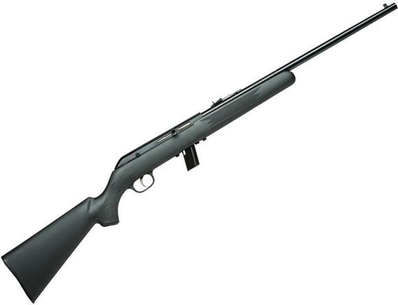 Picture of Savage 40203 64 F Semi Auto Rifle 22LR Syn Blk Matte Stock 21" DBM 10 Shot