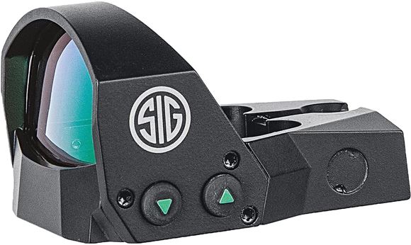 Picture of Sig Sauer Romeo1 PRO Reflex Sight - 1x30mm, 6-MOA Dot, Red, 1-MOA Adjustment, Black, No Mount, Steel Shroud