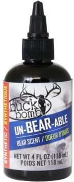 Picture of Buck Bomb HS-BB-200012 Un-Bear-Able Synthetic Liquid Bear Attractant, 4 oz