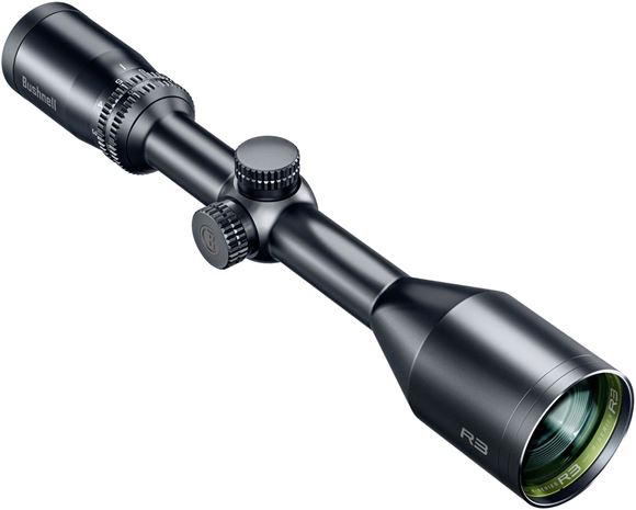 Picture of Bushnell R3-3950S3 3-9x50 R3, Black Riflescope, Multi-X Reticle, EXO Hang Box 5L