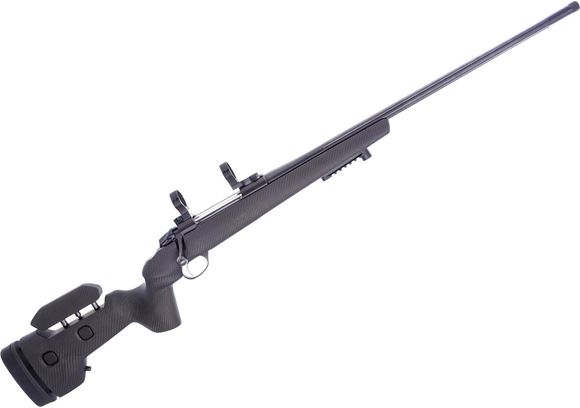 Picture of Used Sako 85 Carbon Wolf Bolt-Action Rifle, 300 Win Mag, 24" Fluted Barrel, Blued, Carbon Fiber Adjustable Stock, Muzzle Brake, 34mm Rings, 1 Magazine, Very Good Condition