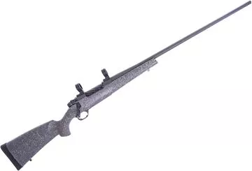 Picture of Used Weatherby Mark V Hunter Bolt-Action 300 Win Mag, 26" Barrel, Grey Cerakote, Speckled Grey Synthetic Stock, Talley 30mm Rings, Bolt Knob Scuffed, Otherwise Very Good Condition