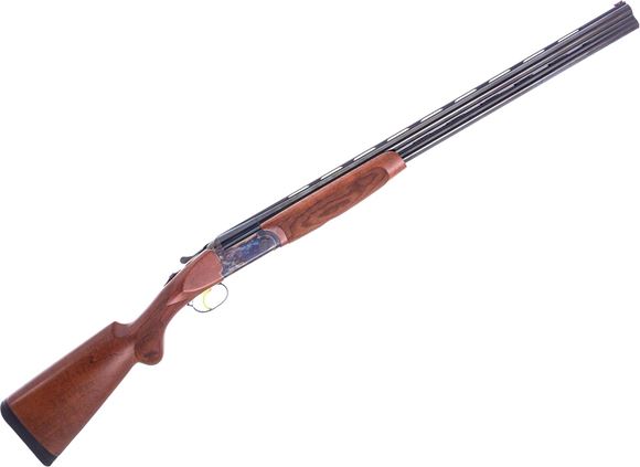 Picture of Used Franchi Instinct L Over-Under Shotgun, 28" Vented Barrels, Wood Stock, Vent Rib, Fiber Optic Bead, Case Hardened Receiver, Auto Safety, Original Hard Case, 3 Choke Set (F, M, IC,) Very Good Condition