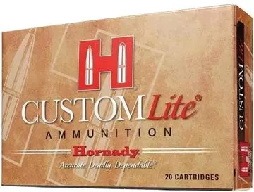 Hornady Custom Lite Rifle Ammunition — Reliable Gun