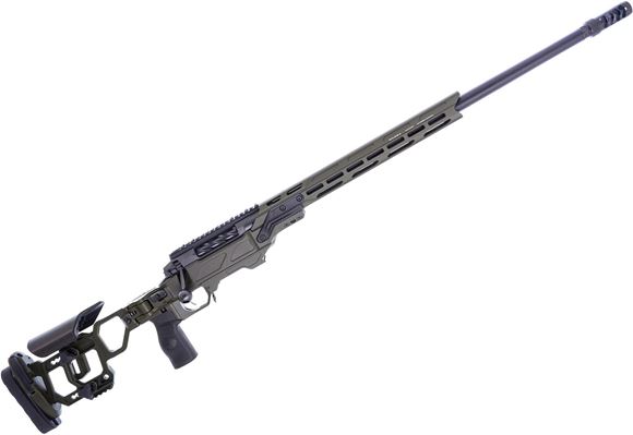 Picture of Used Ultimatum Precision Deadline Gen2 Barreled Action - Rifle - 300 PRC, ODG Cadex Lite Competition Chassis, Heavy Profile, Trigger Tech 2 Stage 700 Trigger, Area 419 Shooting Gear Hellfire 4 Port Brake, 1 Magazine. Good Condition