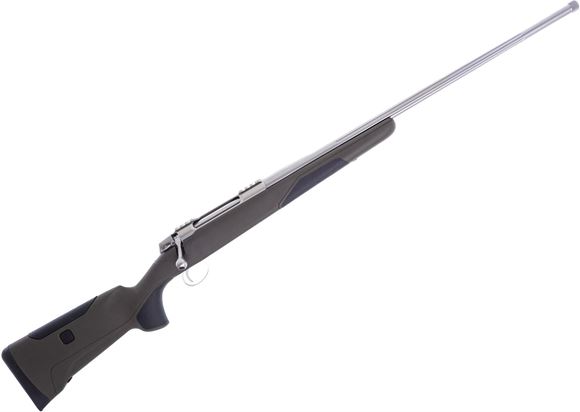 Picture of Sako 90 Finnlight Bolt Action Rifle - 300 Win Mag, 24.5", Cold Hammer Forged Stainless Steel Barrel, Fluted, Threaded MT15X1, Dark Grey Composite Stock With Adjustable Cheek Riser, Machined-In Picatinny Rail, Adjustable Trigger, 4rds