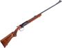 Picture of Used Thompson Center Aristocrat Single Shot Rifle, 7x57 Mauser, 24" T/C Custom Shop Barrel, Blued, Wood Stock, Double Set Trigger, Extra 30-06 Barrel W/ Weaver Rail, Display Case, Very Good Condition