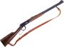 Picture of Used Winchester Model 94 Lever-Action Rifle, 20" Barrel, Blued, Wood Stock, 1958 Mfg, Leather Sling, Large Wood Repair On Left Side Of Stock, Needs Tensioner Screw, Sold As Is, Poor Condition