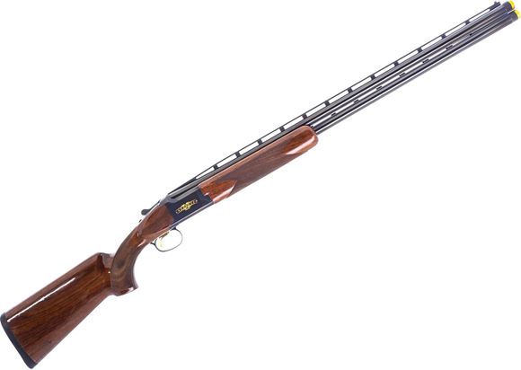 Picture of Used Browning Citori Crossover Target Over/Under Shotgun - 12Ga, 3", 30", Vented Rib, Polished Blued, Walnut Stock, Invector-Plus Midas (F,M,IC), Ivory Front Bead Sight, Original Box, A Couple Safe Dings, Otherwise Very Good Condition