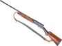 Picture of Used FN Browning Auto 5 Semi-Auto Shotgun, 12 Ga, 2-3/4", 27.5" Barrel, Blued, Wood Stock, Pre WWII Mfg, Green Canvas Sling, Glued Crack Through Handguard, Stock Lacquered, Fixed Full Choke, Fair Condition